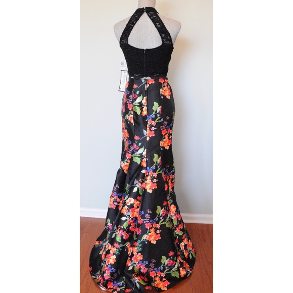 NWT [City Studio] 2 piece floral dress #110 - Picture 5 of 8